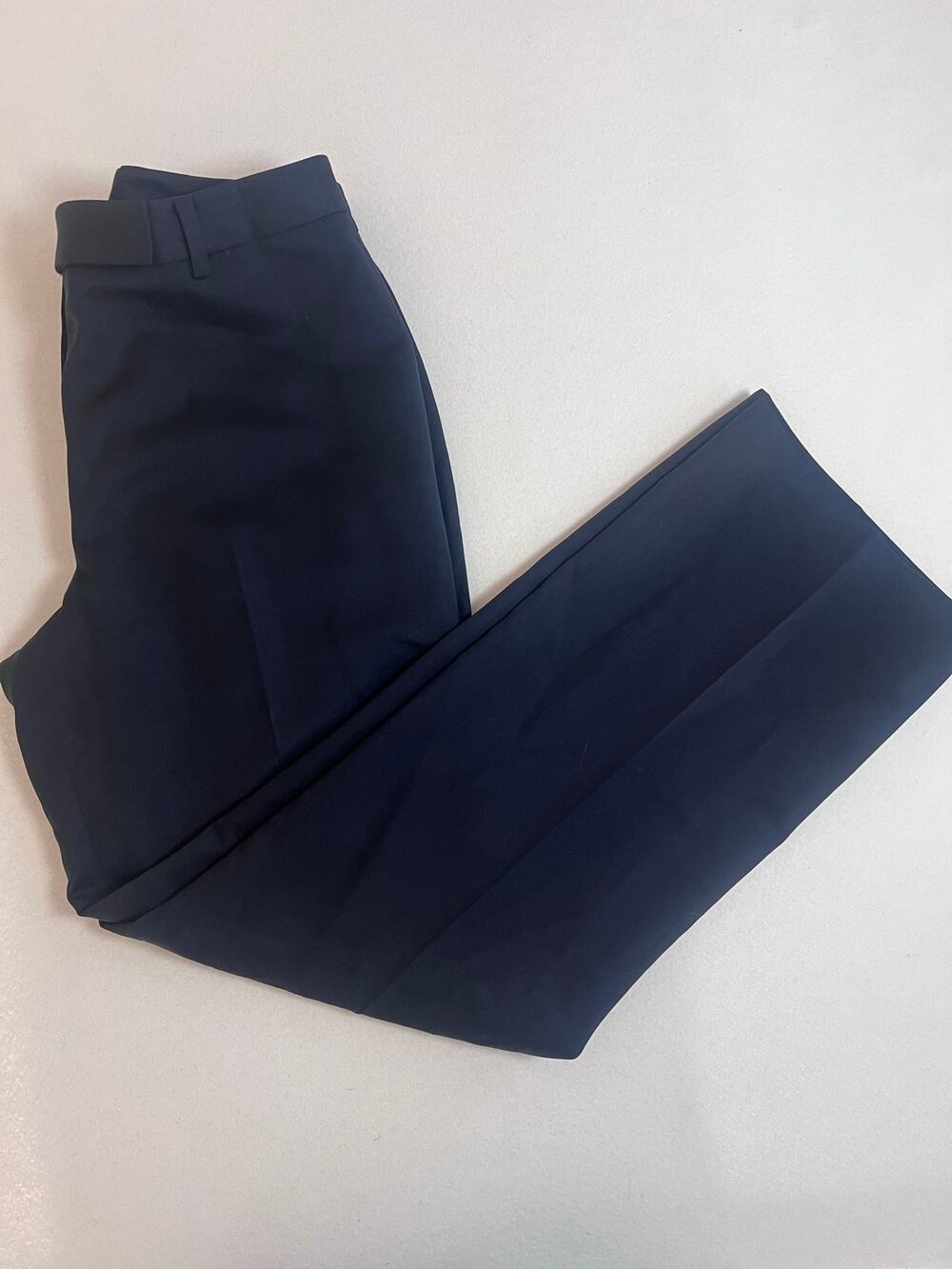 Brooks Brothers Womens 6P Navy 100% Wool Dress Pants Petite Lined Trousers